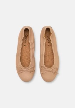 Gabor Ballerina'S - Beige -Gabor Schoenen Outlet Verkoop 0db31a87188b456a8d235d077d01123f