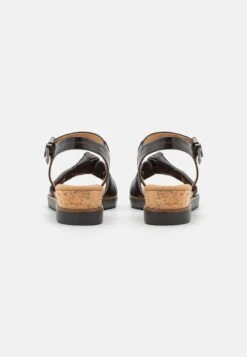 Gabor Comfort Sandalen Met Sleehak - Schwarz -Gabor Schoenen Outlet Verkoop 21a926d5c6fb44beb17b9e1d97c666f8