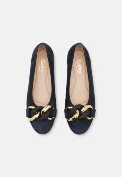 Gabor Comfort Ballerina'S - Dark Blue/Uni Gold 11 Gabor Comfort Ballerina'S - Dark Blue/Uni Gold -Gabor Schoenen Outlet Verkoop 24ee951df77e40f6bd624f737790b9bb