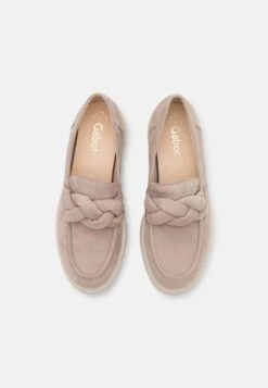 Gabor Instappers - Leinen/Creme -Gabor Schoenen Outlet Verkoop 395872cb19f943d5bdba06ca1a7be9ba