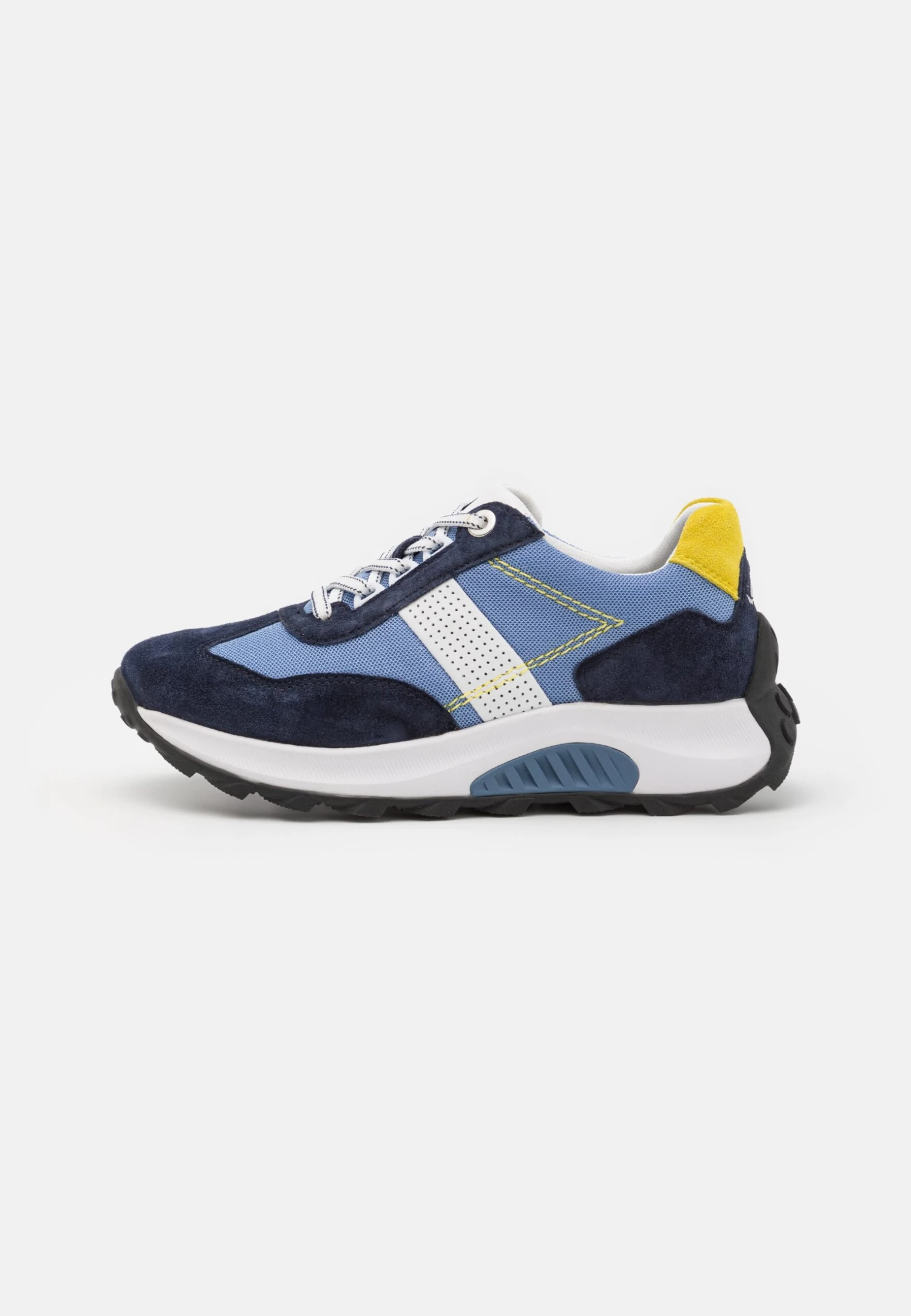 Gabor Comfort Sneakers Laag - Marine/Azur/White/Yellow 2 Gabor Comfort Sneakers Laag - Marine/Azur/White/Yellow - Afbeelding 2
