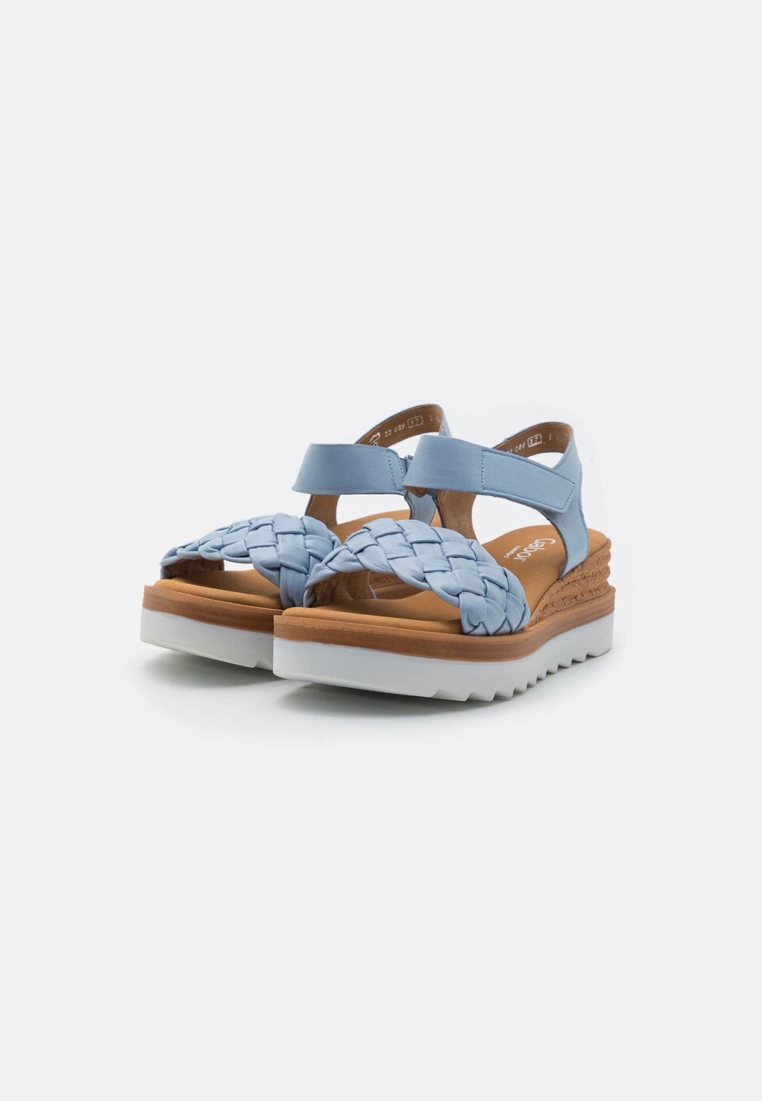 Gabor Comfort Sandalen Met Plateauzool - Sky 3 Gabor Comfort Sandalen Met Plateauzool - Sky - Afbeelding 3
