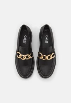 Gabor Comfort Instappers - Schwarz/Gold -Gabor Schoenen Outlet Verkoop 5ffecbe0d90e4635932127f82f2648f1