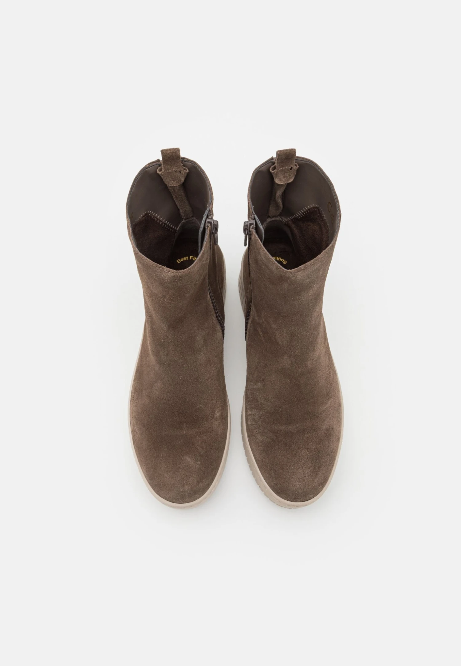 Gabor Enkellaarsjes Met Plateauzool - Mohair 6 Gabor Enkellaarsjes Met Plateauzool - Mohair - Afbeelding 6