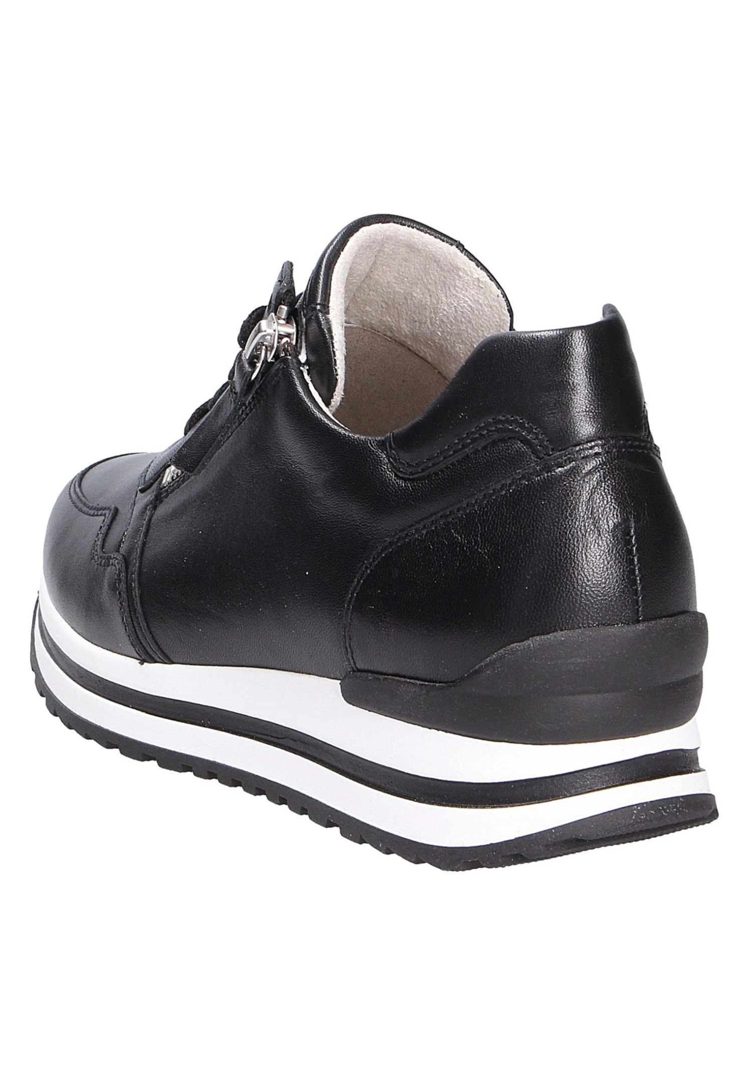 Gabor Schnür- Sneakers Laag - Schwarzssw 4 Gabor Schnür- Sneakers Laag - Schwarzssw - Afbeelding 4