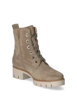 Gabor Enkellaarsjes Met Plateauzool - Khaki -Gabor Schoenen Outlet Verkoop 8e1b36fa671745d487ec985a95706d35