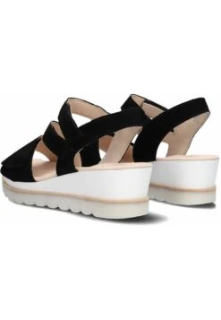 Gabor Sandalen Met Sleehak - Zwart -Gabor Schoenen Outlet Verkoop 8fa9647925d445a7ab3e4269252f4107