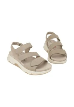Gabor Sandalen Met Plateauzool - Grau Beige -Gabor Schoenen Outlet Verkoop 90e925b27e5d4697b70d360ff374e201