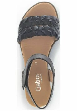 Gabor Sandalen Met Sleehak - Schwarz Kork Schw -Gabor Schoenen Outlet Verkoop 95ff0ea4cbbb41768284c561d02c460a