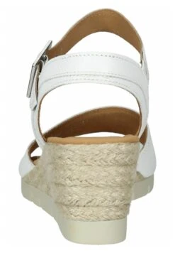 Gabor Sandalen Met Sleehak - Weiss Jute -Gabor Schoenen Outlet Verkoop 97f00beef28b4171b534c2ed7537d8ec