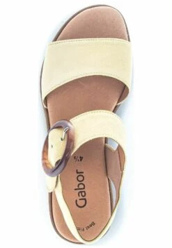 Gabor Sandalen Met Sleehak - Citrus -Gabor Schoenen Outlet Verkoop 9e678ef8572c4677b02a0586d63ddd45