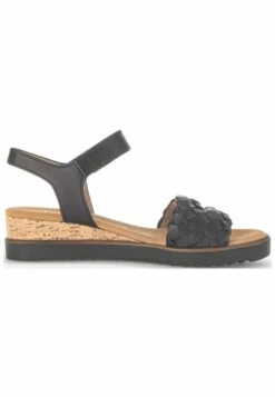 Gabor Sandalen Met Sleehak - Schwarz Kork Schw -Gabor Schoenen Outlet Verkoop ad216cde5126406ba4973c34456c0089