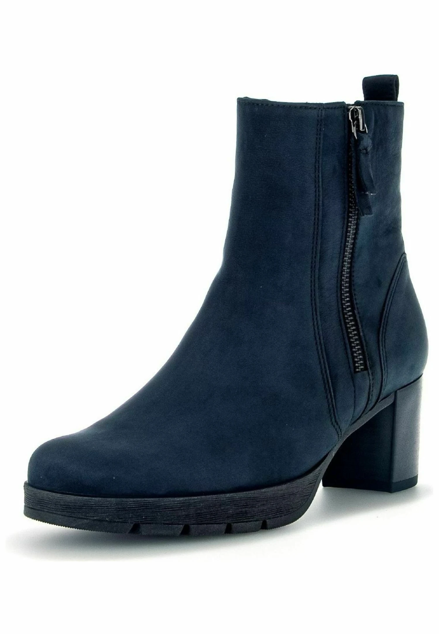 Gabor Enkellaarsjes Met Plateauzool - Nightblue Mel 2 Gabor Enkellaarsjes Met Plateauzool - Nightblue Mel - Afbeelding 2