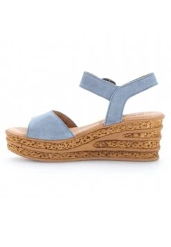 Gabor Sandalen Met Sleehak - Bleu