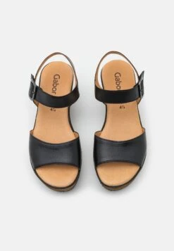 Gabor Sandalen Met Plateauzool - Schwarz -Gabor Schoenen Outlet Verkoop c9521f891859402b996904d0aa661d56