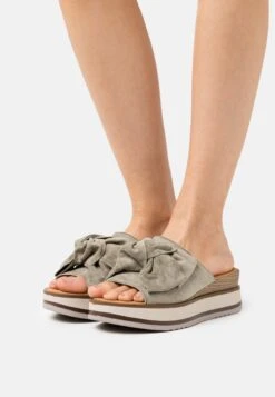 Gabor Muiltjes Met Hak - Salvia/Natur