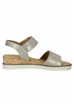 Gabor Sandalen Met Sleehak - Muschel Kork Crem -Gabor Schoenen Outlet Verkoop cea3c7ae35534808890268338a79f49a