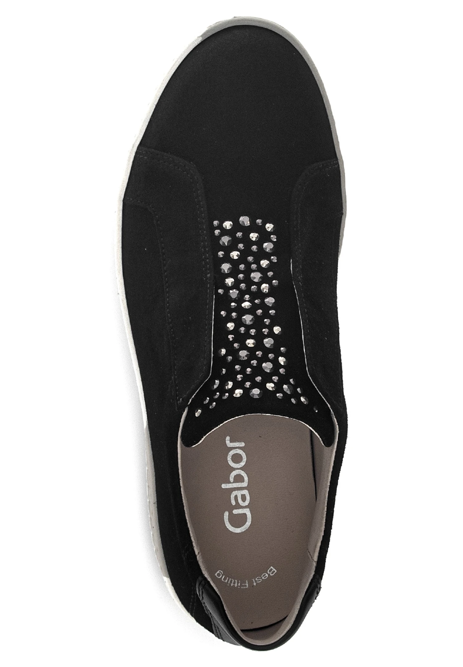 Gabor Sneakers Laag - Schwarz Dust 2 Gabor Sneakers Laag - Schwarz Dust - Afbeelding 2