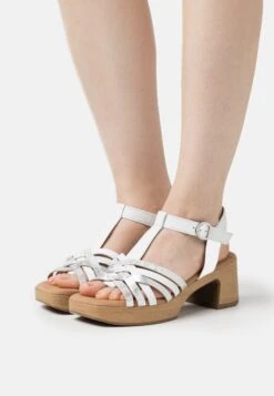 Gabor Comfort Clogs - Weiß/Silber