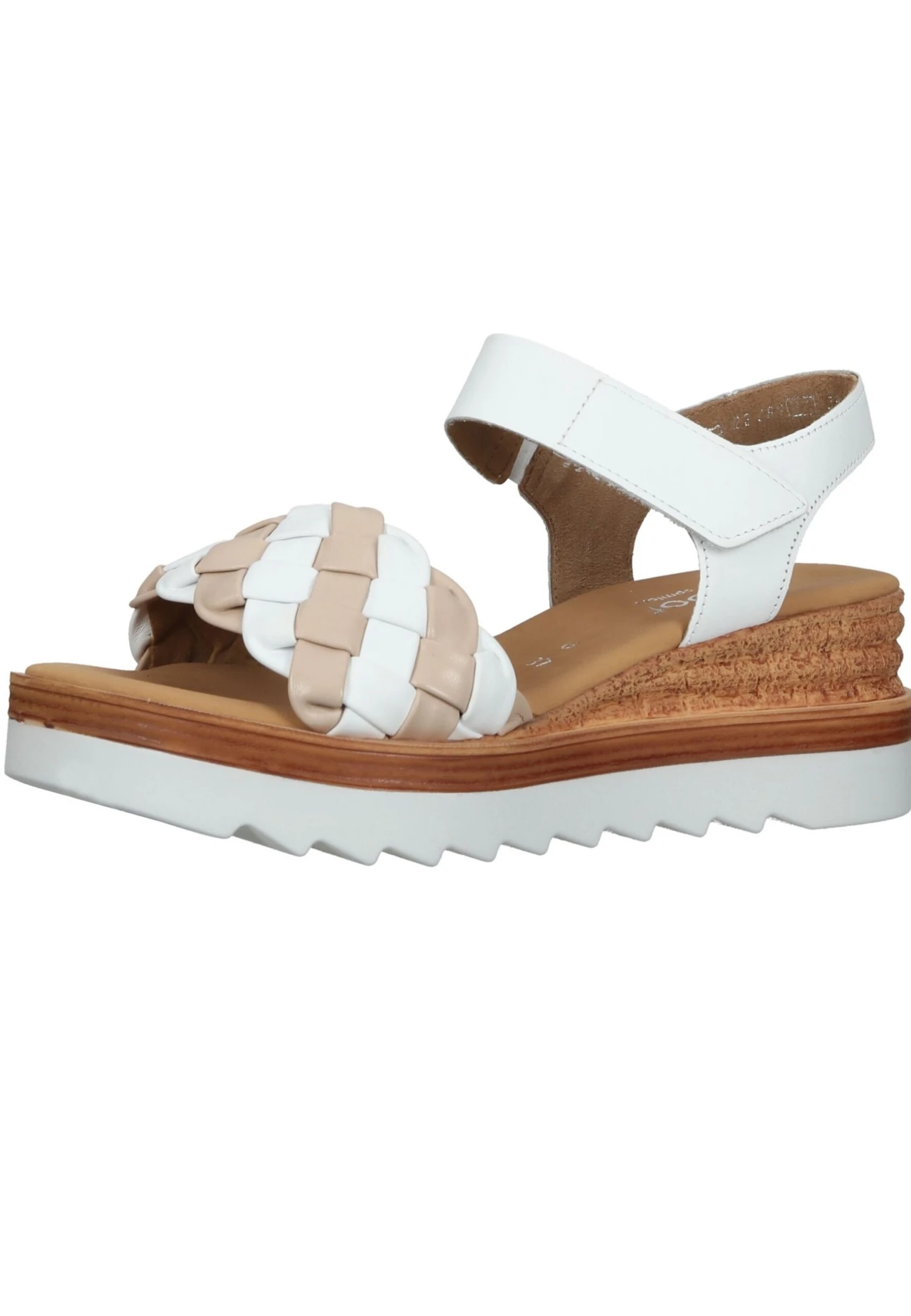 Gabor Comfort Sandalen Met Plateauzool - Weiss New Rose 1 Gabor Comfort Sandalen Met Plateauzool - Weiss New Rose