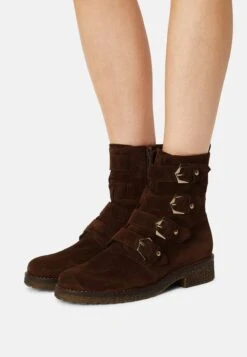 Gabor Comfort Korte Laarzen - Whisky/Gold