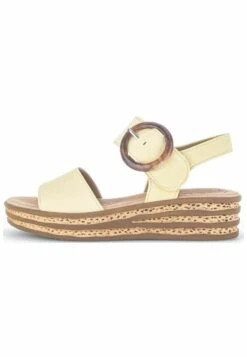 Gabor Sandalen Met Sleehak - Citrus