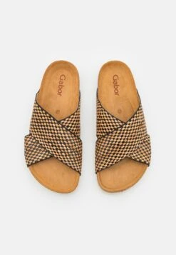 Gabor Muiltjes - Natur/Schwarz -Gabor Schoenen Outlet Verkoop f98fbfefb702475baf094dd035990f8a