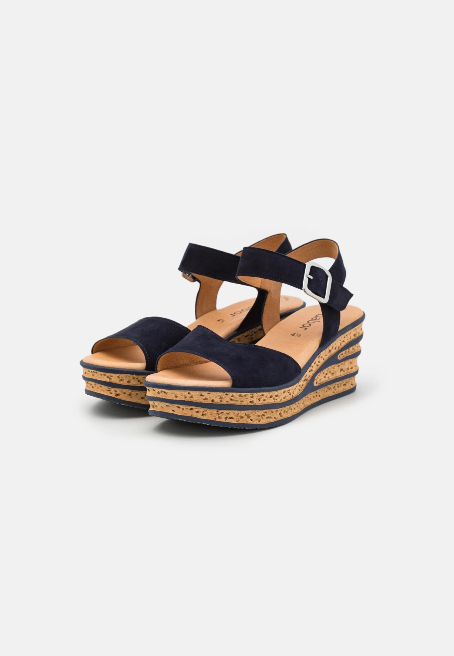 Gabor Sandalen Met Plateauzool - Atlantik 4 Gabor Sandalen Met Plateauzool - Atlantik - Afbeelding 4