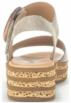 Gabor Sandalen Met Sleehak - Schilf -Gabor Schoenen Outlet Verkoop ff4c5c3bed76464da1e684cb9e364725